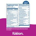 Bariatric Fusion Bariatric Multivitamin with Iron Complete Chewable | Mixed Berry | Post Bariatric Vitamins for Gastric Bypass and Sleeve Gastrectomy | One Month Supply