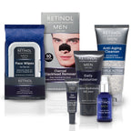 LIVAURA Retinol Men Facial Wipes Anti-Aging Cleansing Towelettes - Quickly cleanse face from sweat, oil and pore-clogging dirt without any heavy residue (60 Count (Pack of 1))