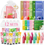 72 Pcs Bulk Gifts For Women, Bulk Facial Mask, Lip Balms, Hand Creams & Under Eye Patches, Spa Party Supplies,Party Favors For Bridal Wedding, Baby Shower,Sleepover Party, Christmas Stocking Stuffers