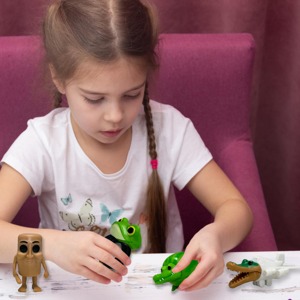 HGDFEOC 14 Pcs Italian Brainrot Action Figures,Cute Italian Brainrot Toy Cartoon Cake Toppers Birthday Decorations Gift for Game Fans Office Room Figurine Decor