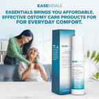 EASEntials Hassle-Free Bandage Adhesive Remover Spray – 100% Silicone-Based Formula - Quick Drying, Odorless, Low-Residue Skin Adhesive Remover - No-Sting for Sensitive Skin & Everyday Use - 50ml