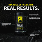 Ascent Clean Creatine Monohydrate Powder - 5G Per Serving, Creapure Creatine Supplement - Unflavored, 100 Servings