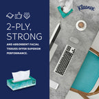 Kleenex Professional Facial Tissue, Bulk (21400), 2-Ply, White, Flat Boxed Format, Designed for Business (100 Tissues/Box, 36 Boxes, 3,600 Sheets/Case)