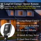 3 Replacement for Genie & Overhead Door Garage Door Opener Remote G3T-R G3T-BX G3T-A,only Compatible with All Intellicode Genie Overhead Garage Openers from 1995