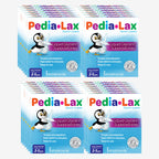 Pedia-Lax Liquid Glycerin Suppositories for Kids Ages 2-5, Gentle Constipation Relief Laxative for Children, 6 Count, Pack of 24