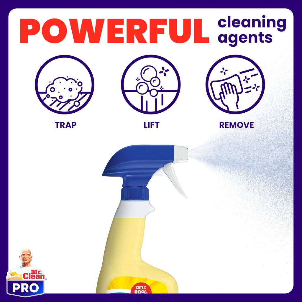 Mr. Clean PRO All Surface Cleaner Spray for Commercial Use (32 oz, 6 pack)