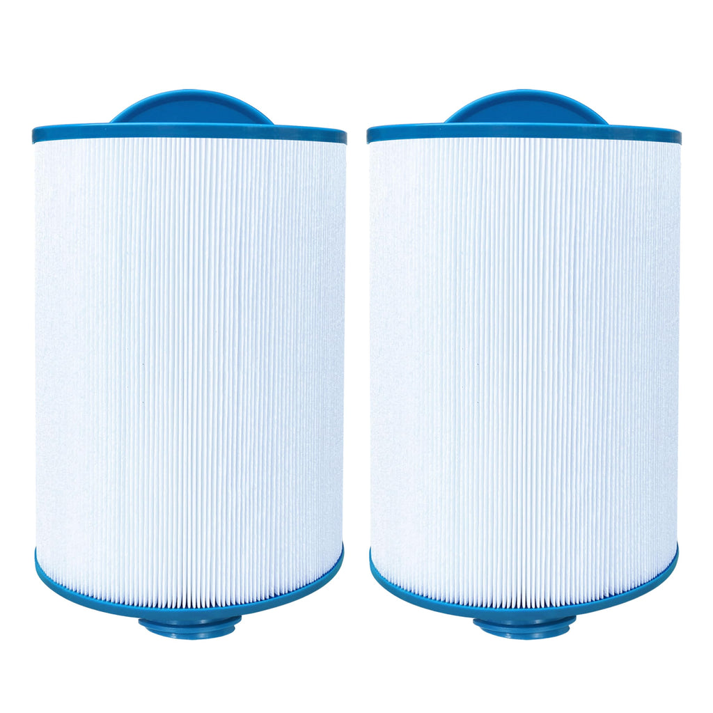 Chryseos Spa Filter Compatible with 6CH-940, FC-0359, PWW50P3 (1 1/2" Coarse Thread), 817-0050, 25252, 03FIL1400, SAE Thread, 45 sq.ft., 2 Pack