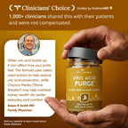 Eu Natural Purge Uric Acid Flush - Eat & Drink What You Want - Uric Acid Support for Joints & Mobility with Celery Seed, Tart Cherry & Chanca Piedra - 60 Vegetarian Capsules