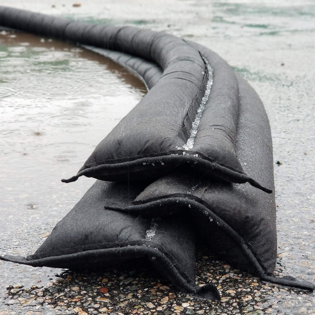 Quick Dam Water Activated Flood Barrier 5 Feet 2-Pack