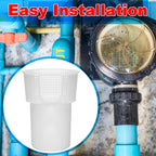 LemonRoad 1 Pcs Pool Pump Basket Replacement Compatible with Superflo Vs Pool Pump Pentair Filter, Skimmer Strainer Basket-Remove Leaves and Debris (White)