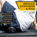 InfinityBall 4-Speed Vibrating Massage Ball - Lacrosse Balls Meet a Vibration Foam Roller! - High Intensity for Recovery, Mobility, Pliability Training & Deep Tissue Sports Therapy