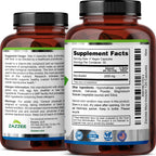 Zazzee Myo-Inositol Capsules, 2000 mg per Serving, 120 Vegan Capsules, Ideal Dosage for 40:1 Ratio, Certified Kosher, Hormone Balance & Healthy Ovarian Function Support, Non-GMO, Made in The USA