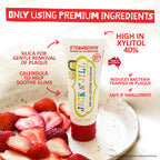 Jack N' Jill Natural Kids Toothpaste - Strawberry & Banana - Organic, Gluten Free, Vegan, BPA Free, Fluoride Free, SLS Free, Dairy Free - Making Toothbrushing Fun for Kids - 1.76 oz (Pack of 2)