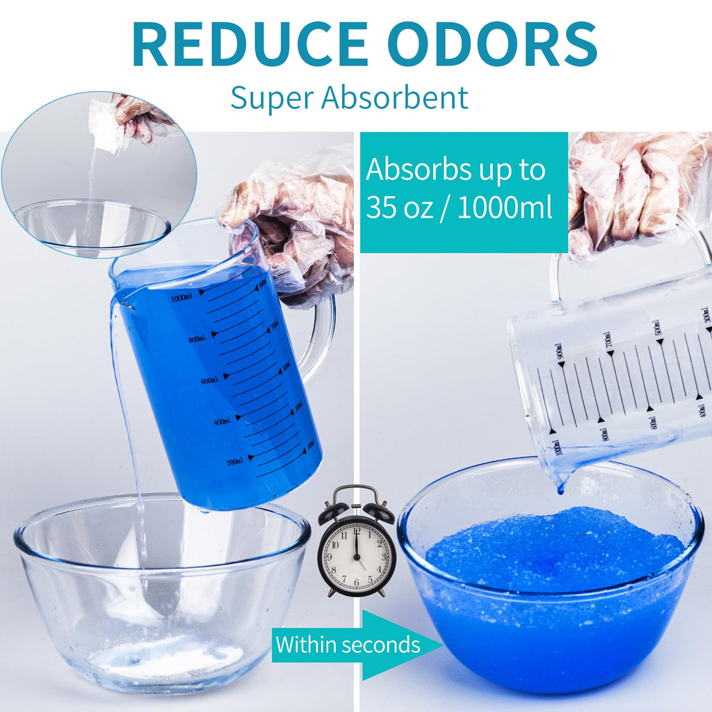 Bedpan Set with 30 Absorbent Pads Gel and 30 Disposable Liners, Bed Pan for Elderly Females Women, Bedpan with Liners for Men Male