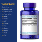Puritan's Pride Timed Release Vitamin B-12 1000mcg, Vegetarian Dietary Supplement for Energy Metabolism, Heart, Circulatory, and Nervous System Health Support, 8 Month Supply, 250 Caplets