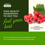 Swanson Hawthorn Berry Full Spectrum Circulation Support Supplement for Heart-Health-Conscious Adults with Antioxidant Flavonoids (250 Capsules, 565 mg Each)