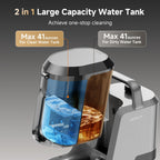 uwant Carpet Cleaner Machine with Steam&Hot&Cold Water System 18Kpa Powerful Suction Upholstery Cleaner Machine with Pet Pro Cleaner for Pets, Carpet Steam Cleaner with Specialty Tools for Cars