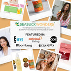 SeabuckWonders Organic Sea Buckthorn Oil, Omega-7 Complete Softgels, 60 Count, with Omega 3, 6 & 9, Supports Hair, Skin & Nail Health, 1000mg per Serving