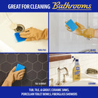 Bar Keepers Friend Soft Cleanser 13 oz + Spray & Foam Multipurpose MORE Spray Cleaner 25.4 oz, Multi Purpose Cleaner Bundle, Removes Grease, Rust Stains, Soap Scum & More in Home & Outdoors