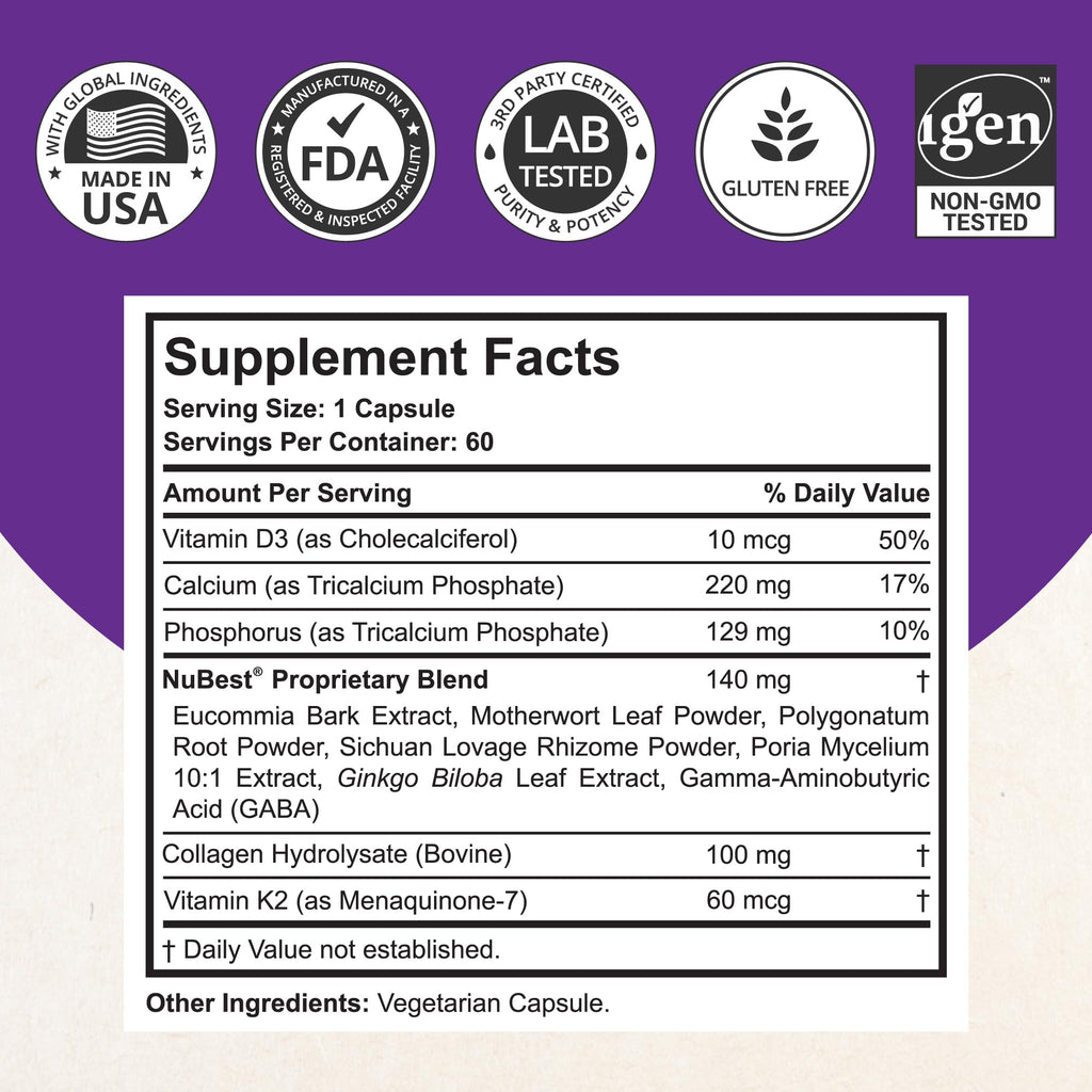 NuBest Tall 10+ - Advanced Bone Strength Formula - Supports Immunity, Healthy Development & Optimal Wellness - for Children (10+) & Teens Who Drink Milk Daily | Pack 3 | 3 Months Supply