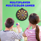 Magnetic Dart Board for Kids - 12pcs Magnetic Darts, Indoor/Outdoor Kids Games and Party Games, Christmas Birthday Gifts Toys for 3-12 Year Old Boys