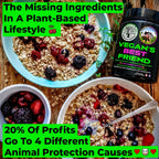 Vegan's Best Friend - Plant Based Multivitamin For Men & Women - Brain, Memory, Energy, Immune, Mood & Stress Support - Replaces 7 Supplements - Creatine, B12, D3, Choline, Zinc, Taurine - 40 Servings