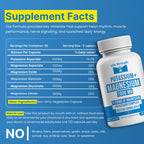 Life Strength, Potassium Magnesium Supplement 1000mg - 90 Capsules – Potassium & Magnesium Complex with Aspartate, Glycinate, Oxide, Gluconate & Citrate – Muscle, Leg & Electrolyte Support