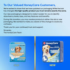 HONEY CARE All-Absorb A25 Male Dog Wrap, 50 Count, Medium, White