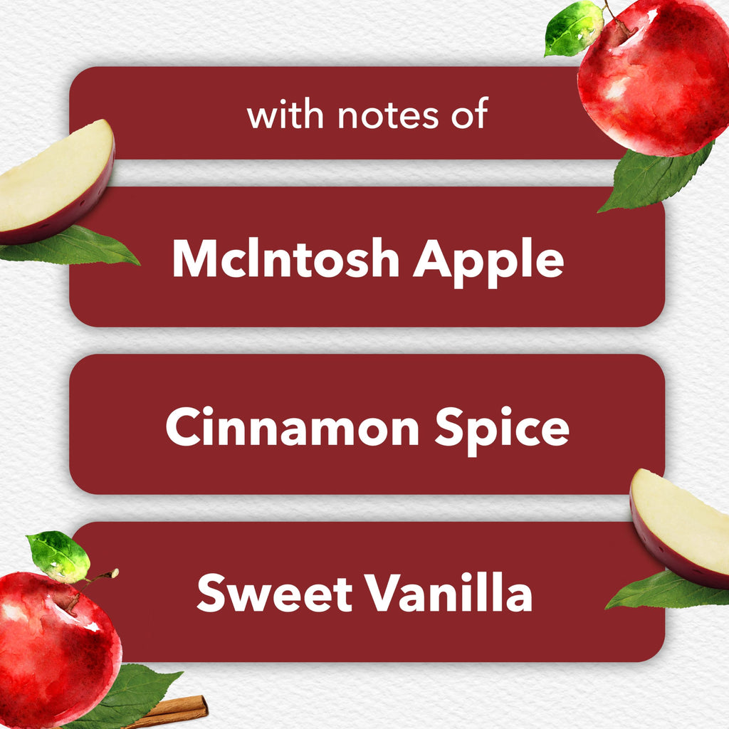 Glade PlugIns Air Freshener Refills, Apple Cinnamon, 10 Count