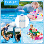 CCP420 Pool Filter Cartridges Replacement for PCC105,FC-1977,PCC105-PAK4,C-7471,178584,FC-6470,R173576,Ultral-A6,817-0106,Clean＆Clear Plus 420,105Sq.ft,4 Pack