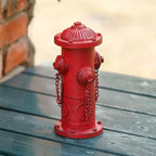 YiLifebes 9" H Small Dog Fire Hydrant Pee Post, Fire Hydrant for Home Decor