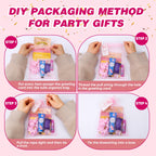 100 PCS Spa Party Supplies for Girls , Spa Party Favors Include Face Masks Skincare, Hand Cream, Lip Balm, Under Eye Patches, Lip Mask and Foot Bath Bombs, Spa Birthday Sleepover Party Supplies