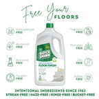 Quick Shine Multi-Surface Floor Finish-Polish 64oz-4pk | Safer Choice, No PFAS, pH Neutral Clean Shine Technology | Squirt & Spread | For Wood, Laminate, LVP, LVT, Tile & Stone | Made in USA