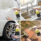 Bicotand Power Spray，Multi-Purpose Stain Remover, Heavy-Duty All-Surface Cleaner Quick-Acting Formula Removes Water Stains Yellowing & Stubborn Residues