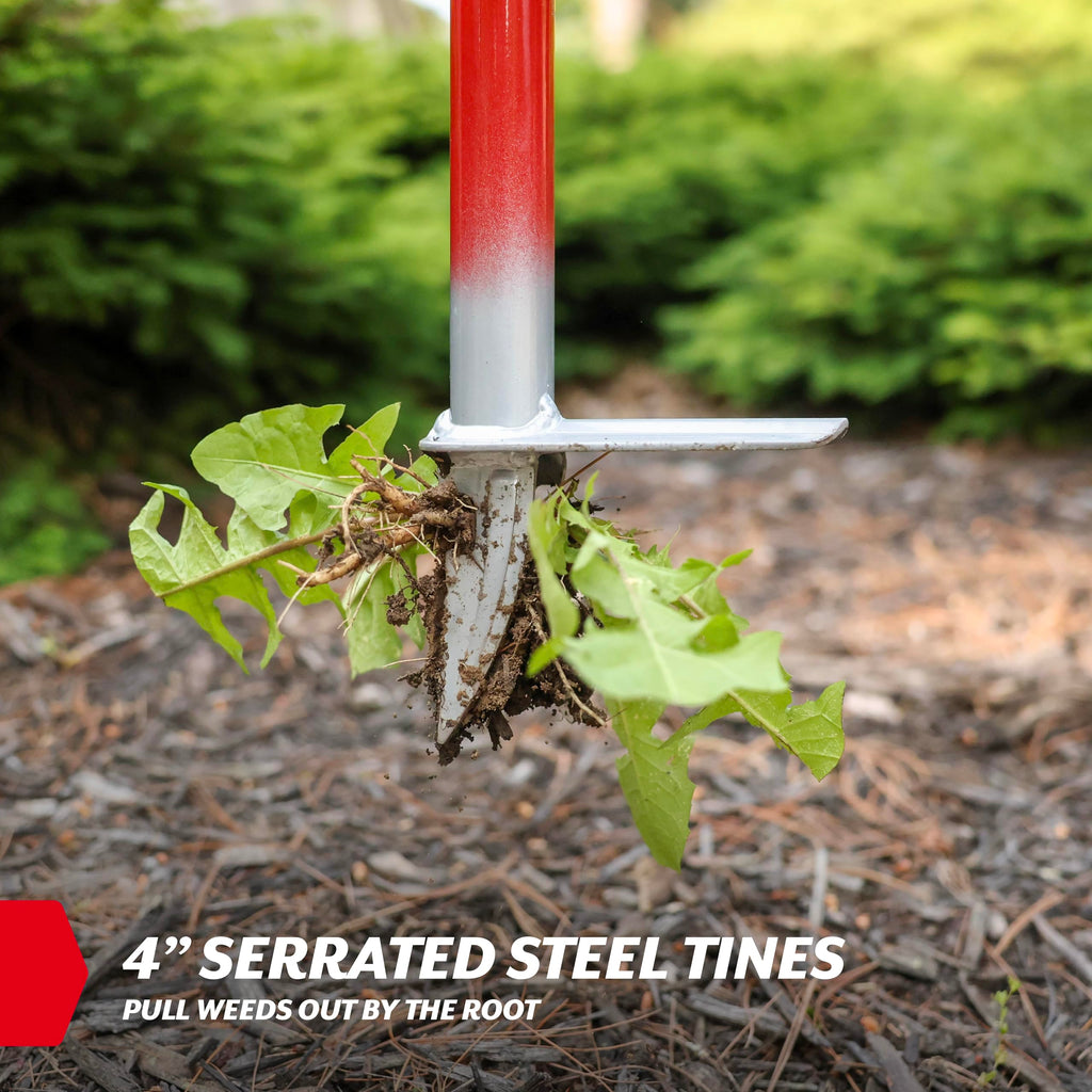 GARDEN WEASEL Stand Up Weed Puller Remover Tool for Dandelion Root Removal