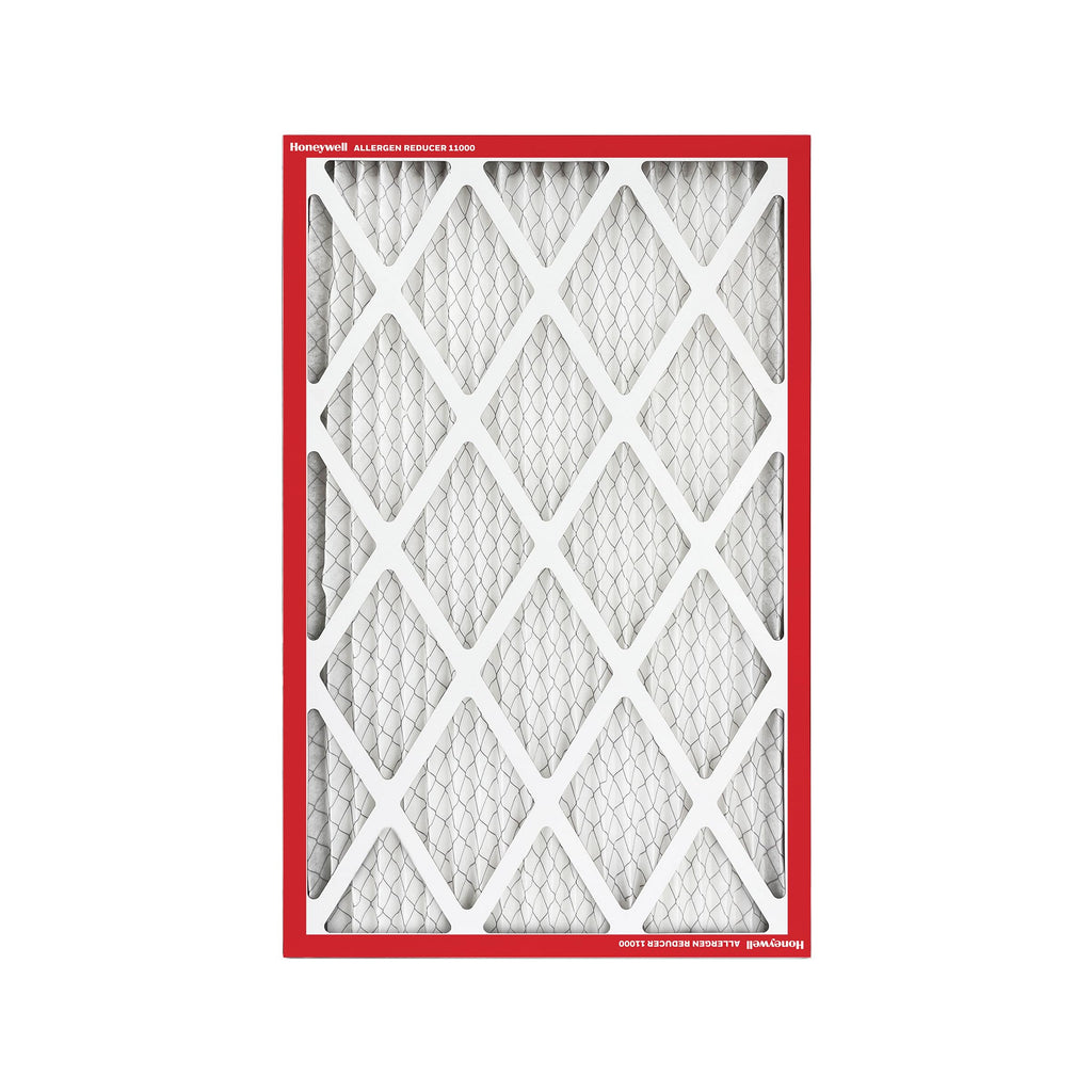 Honeywell 10x20x1 MERV 11 Allergen Reducer 11000 Electrostatic Pleated HVAC AC Furnace Air Filter (4-Pack) | Replacement Filter for Home Use | Made in USA