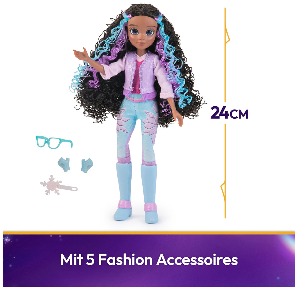 Unicorn Academy, Layla Doll with 5 Accessories, 9.5”, Dolls & Unicorn Toys for Girls Ages 4 and up