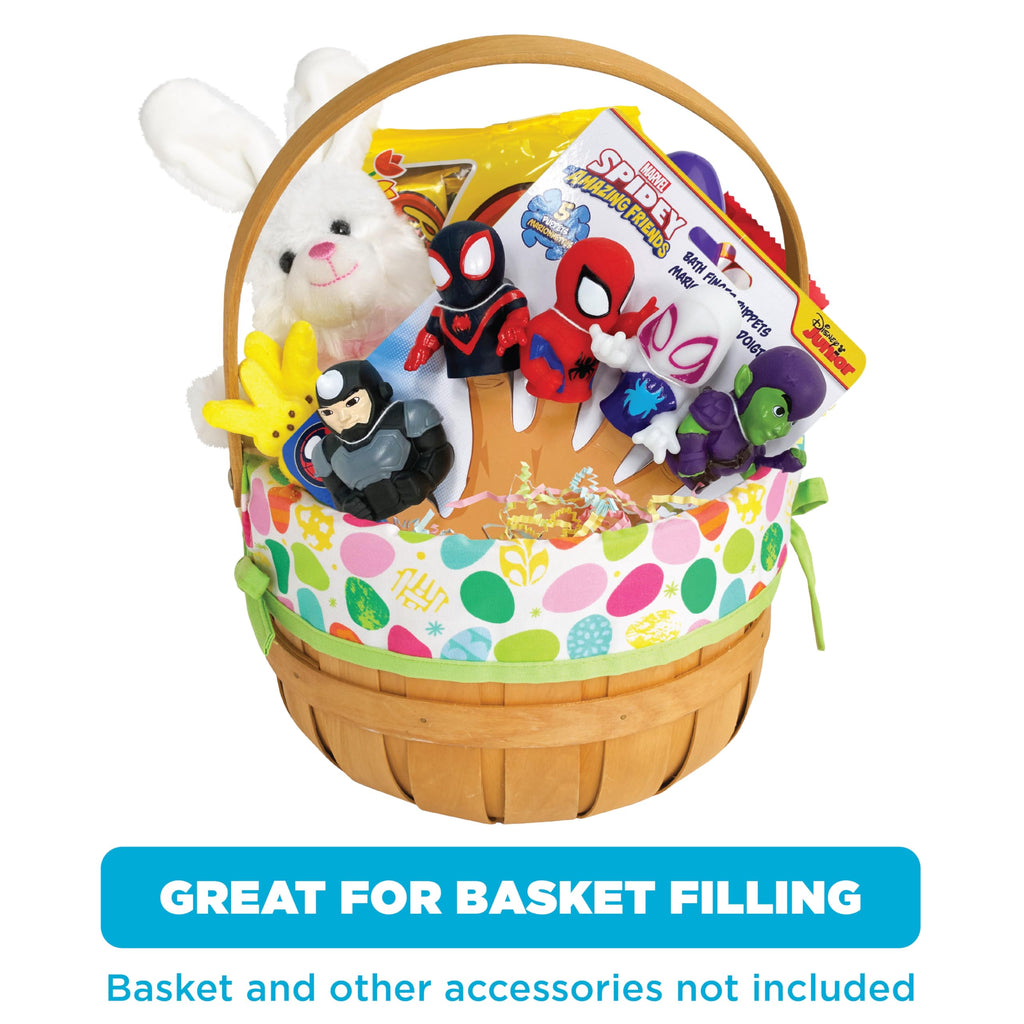 Ginsey Spidey and His Amazing Friends 5-Piece Finger Puppet Set, Bath Toys, Party Favors, 1.0 Count, 0.25 Pound