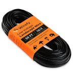 Wirefy 16/2 Low Voltage Landscape Wire 50 ft | Low Voltage Landscape Lighting Wire | Pure Copper | Outdoor Direct Burial | 16-Gauge 2-Conductor 50 Feet