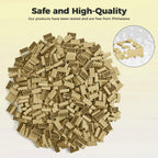 HUIZDQ 500 Piece Classic Building Bricks and 1 Gray Baseplate, 2x4 Bricks Bulk Creative Building Toys, Blocks Bulk for Kids Ages 6+, Sand