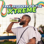 Xtend Original BCAA Powder, 7g BCAAs and 2.5g L-Glutamine for Muscle Recovery, Hydration, and Lean Muscle, Sugar Free Intra and Post Workout Drink, Airheads Xtreme Rainbow Berry, 30 Servings