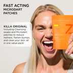 ZitSticka KILLA Kit Microdart Pimple Patches – Advanced Microdart Patch for Early-Stage Zits - Targeted ZitSticka Microdart Pimple Patch & Spot Patches for Breakout Control - 20 Count
