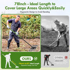 Seeutek Lawn Leveling Rake, 45" x 10" Heavy Duty Ground Leveler