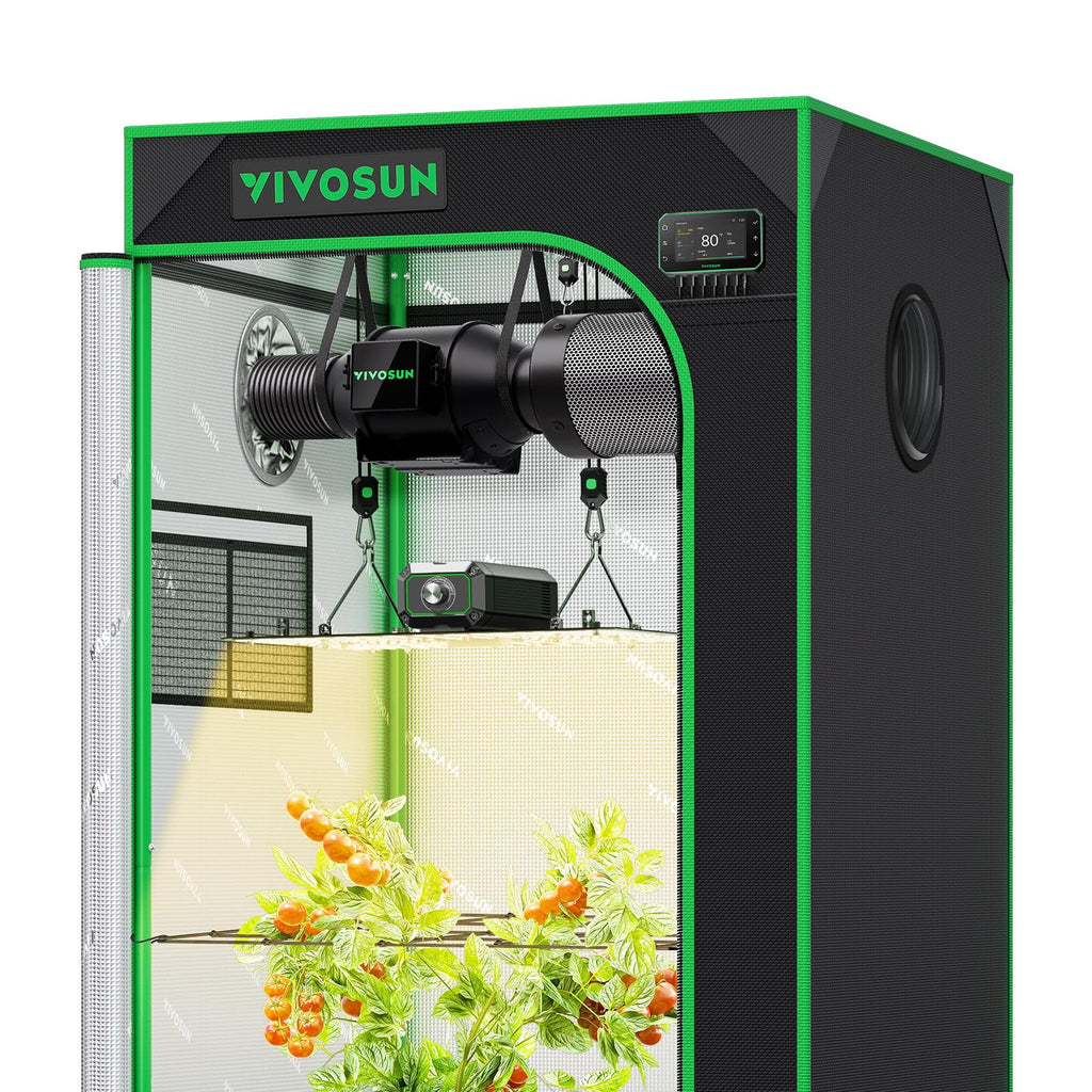VIVOSUN Smart Grow Tent Kit 2x2, 1-Plant WiFi-Integrated Grow Kit System