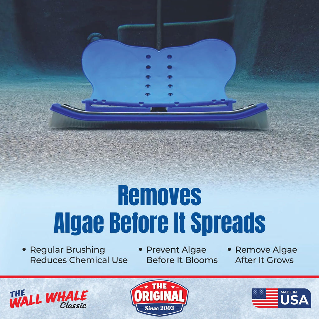 The Wall Whale 18" Swimming Pool Brush