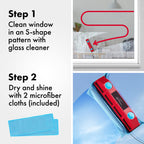 Tyroler Bright Tools The Glider D-2 Magnetic Window Cleaner for Double Glazed Windows. Fit to 0.3in - 0.7in Window Thickness. Glass Cleaner