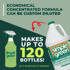 Simple Green Industrial Cleaner And Degreaser, Concentrated, 1 Gal Bottle (Pack of 4)