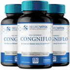 NeuroVitol Cogniflo Capsules, Official NeuroVitolCogniflo Supplement for Brain Health & Memory Support - Maximum Strength, Advanced Formula Nootropic Pills, NeuroVitol Cogniflo Reviews (3 Pack)