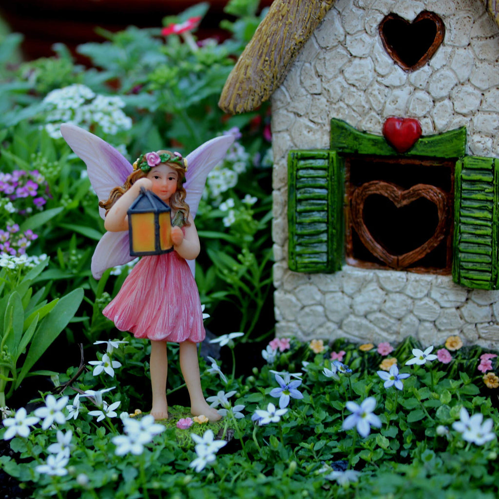 PRETMANNS Fairies for Fairy Garden Accessories Outdoor, 3 Piece Kit