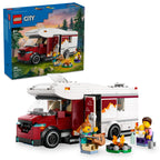 LEGO City Holiday Adventure Camper Van Building Toy Set - Vacation Toy for Kids, Boys and Girls, Ages 6+ - Gift for Birthdays - Includes 3 Minifigures and Accessories - 60454